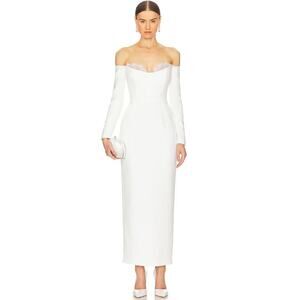 New Arrivals by Ilkyaz Ozel Farah Dress Size S 36 White Wedding Bridal Revolve